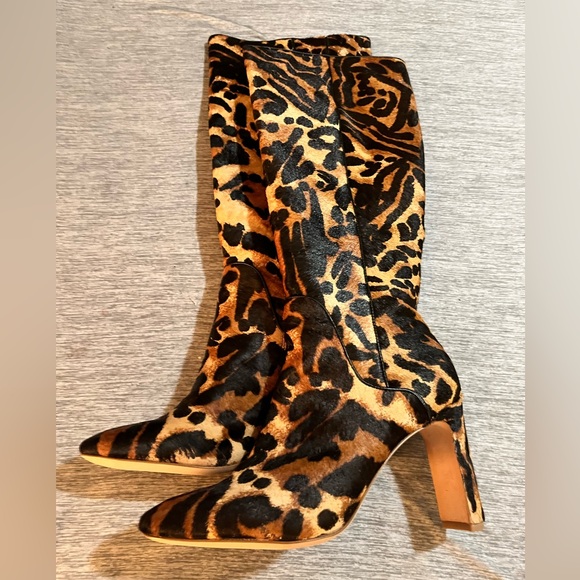 Louise et Cie- size 9.5-Waldron 3 leopard high boots. Never worn. 4” heels. - Picture 2 of 6